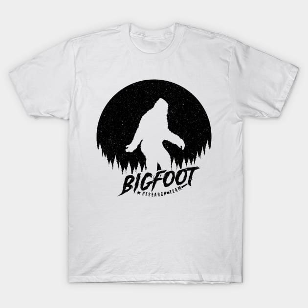 Bigfoot Research Team T-Shirt by Tesszero